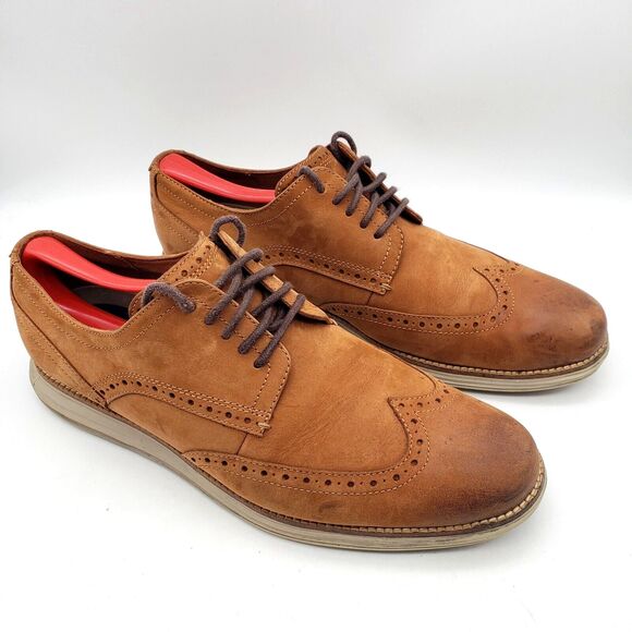 COLE HAAN Shoes Men's 11 Original Grand Wing Wingtip Lace Up Grand.OS C30345 - Picture 3 of 9